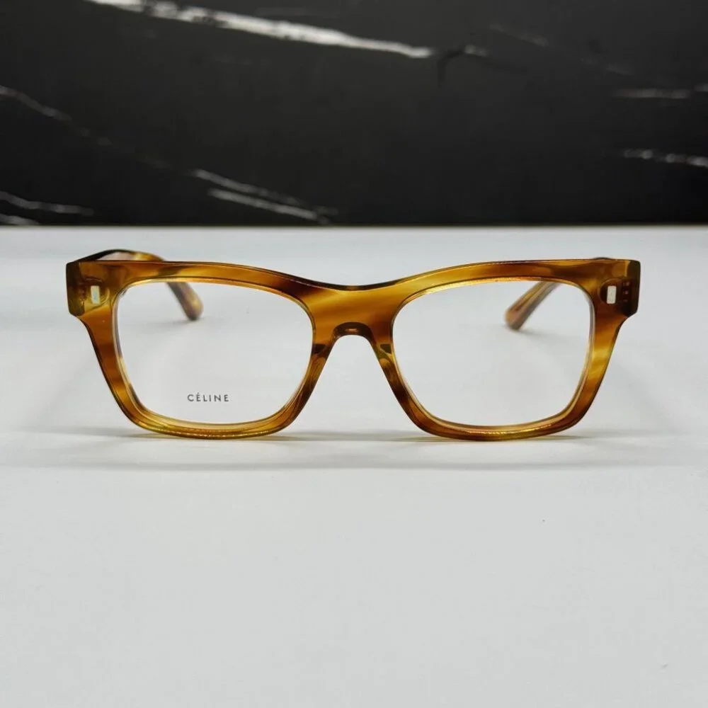 NEW CL50011I 056 CELINE EYEGLASSES HAVANA UNISEX EYEWEAR CELINE CL 50011I